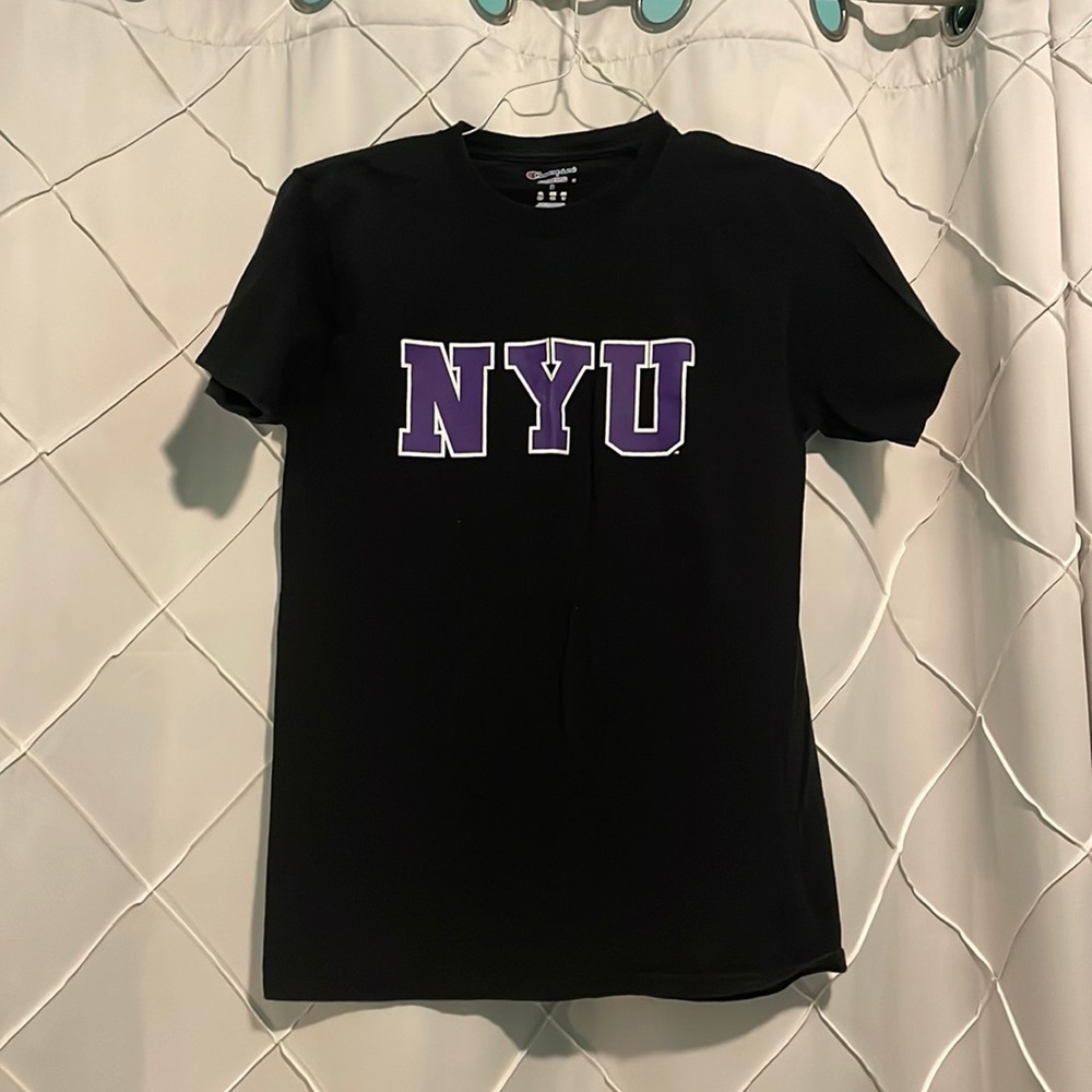 Black Champion NYU Shirt (Size S)